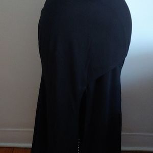 Black Women's Maxi Skirt - Classic Flow